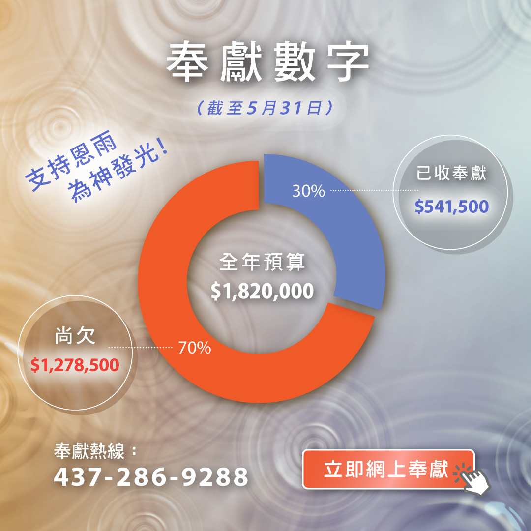 Donation Update (up to May 31, 2025)